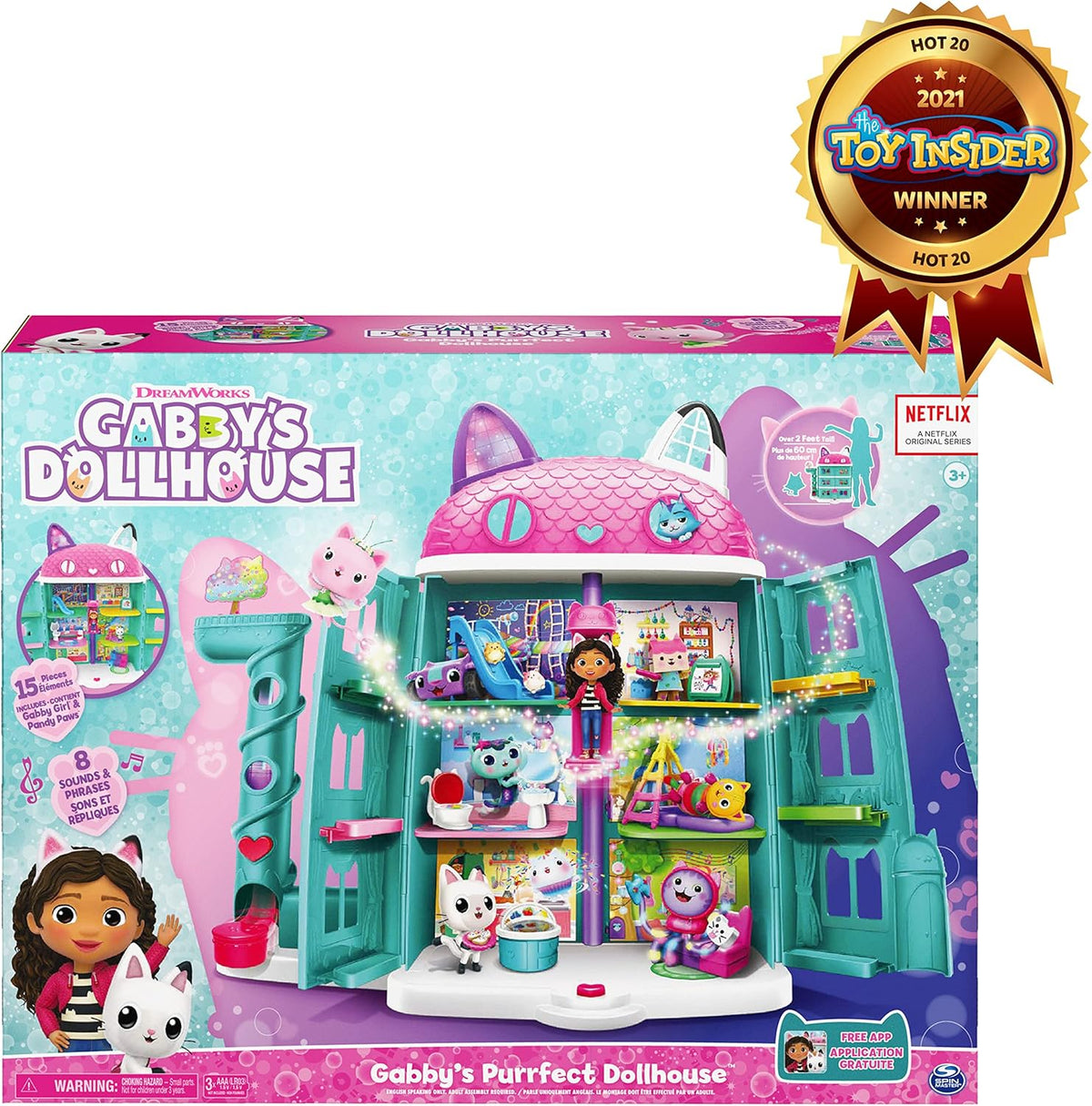 Gabby's Doll House Gabby's Purrfect Dollhouse 6060414