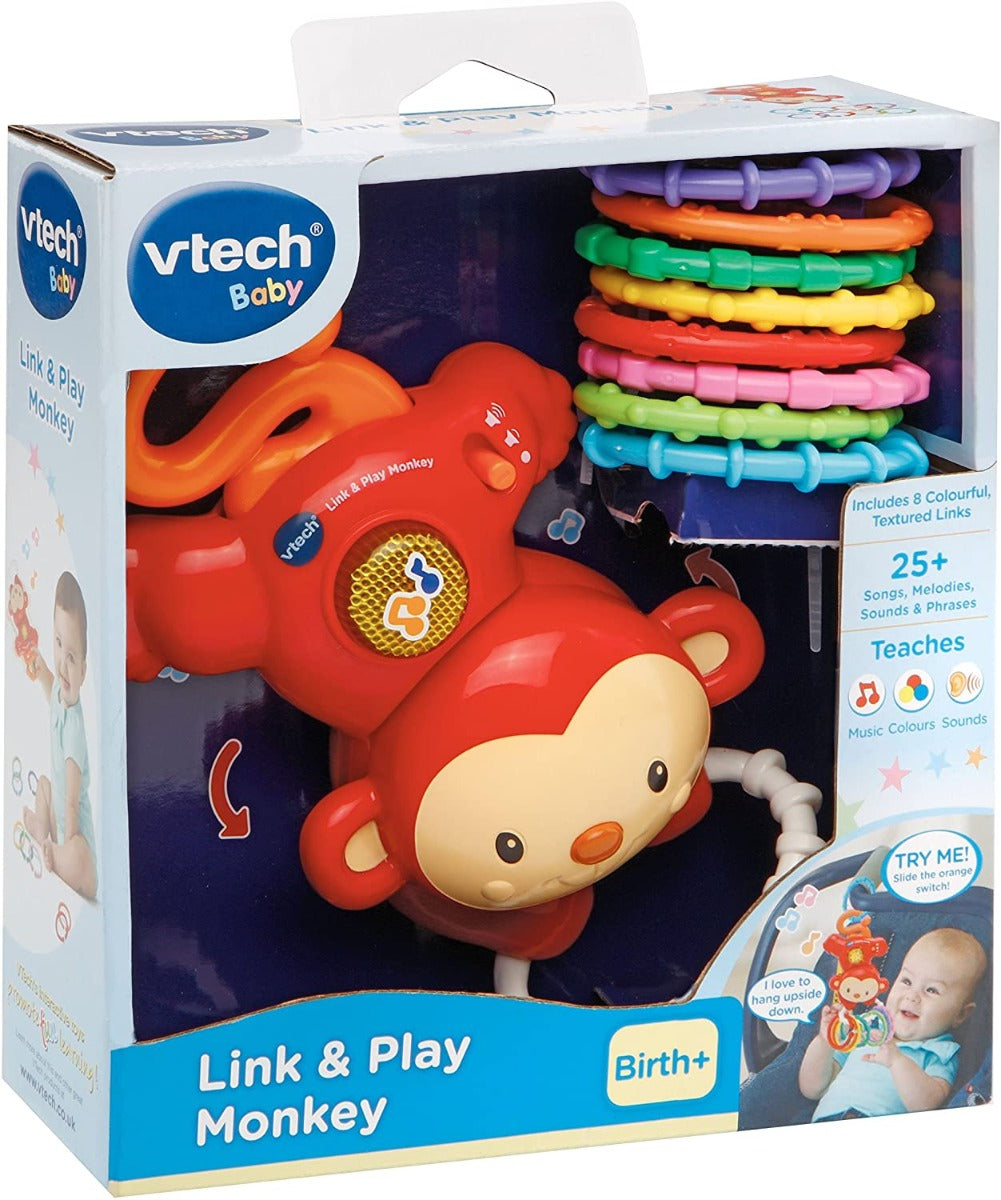 VTech Baby Link And Play Monkey - Colorland Toys