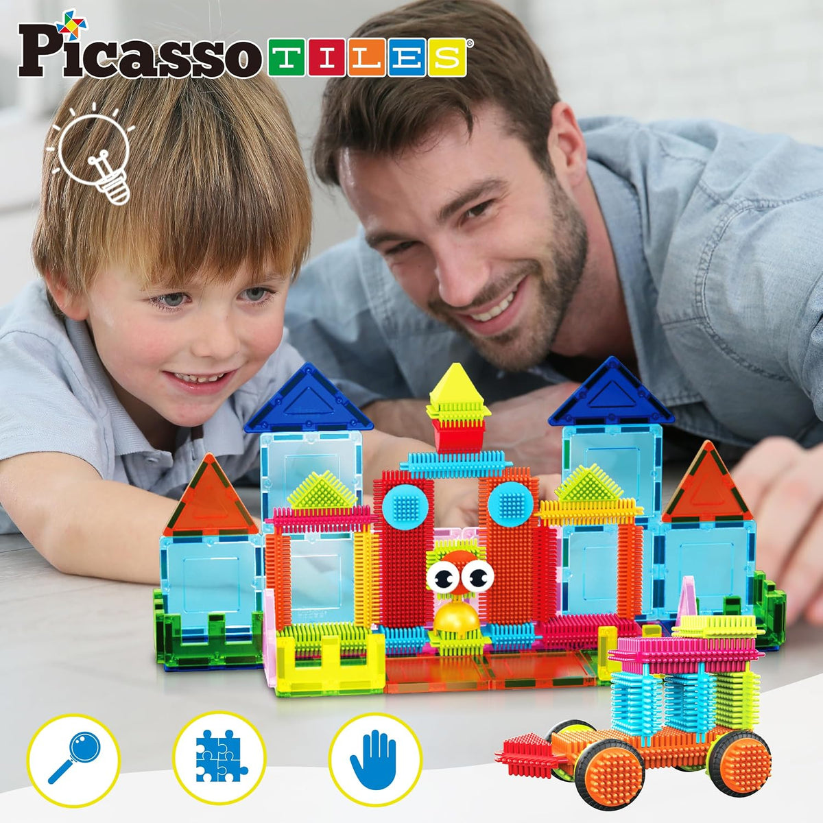 PicassoTiles Magnetic Tiles & Hedgehog PTE21 — image 6