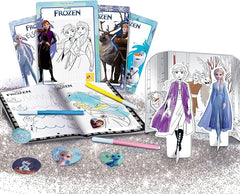 Lisciani Frozen Backpack Coloring And Drawing Kit 92925 - Colorland Toys