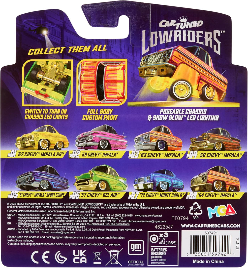 CarTuned Lowrider Asstd S1 MGA-597346 - Colorland Toys