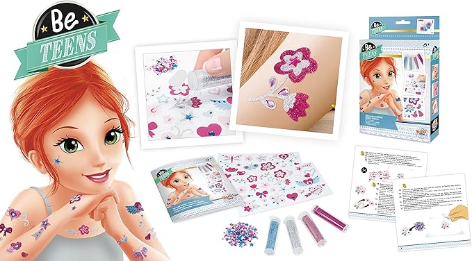 Be Teens Glitter Tattoos BE205 - Colorland Toys
