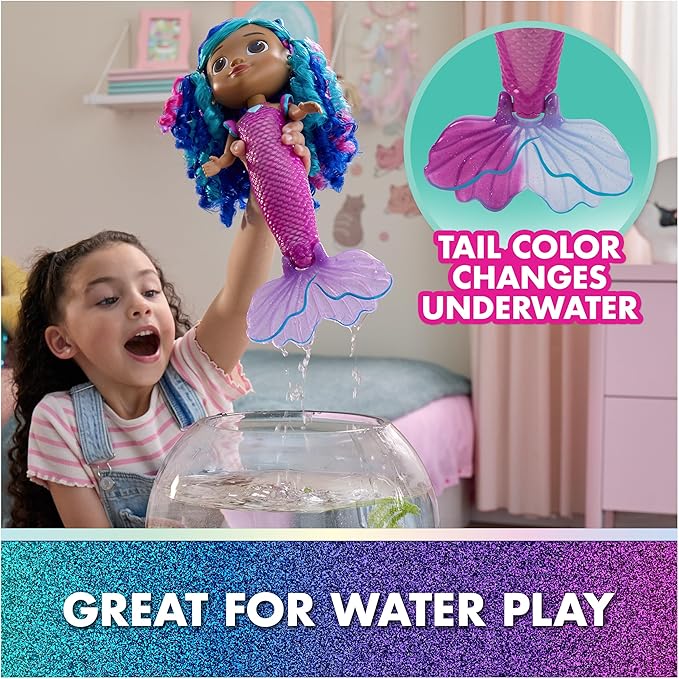 Gabby's Doll House Movie Feature Mermaid Doll With Sounds 6074338 - Colorland Toys