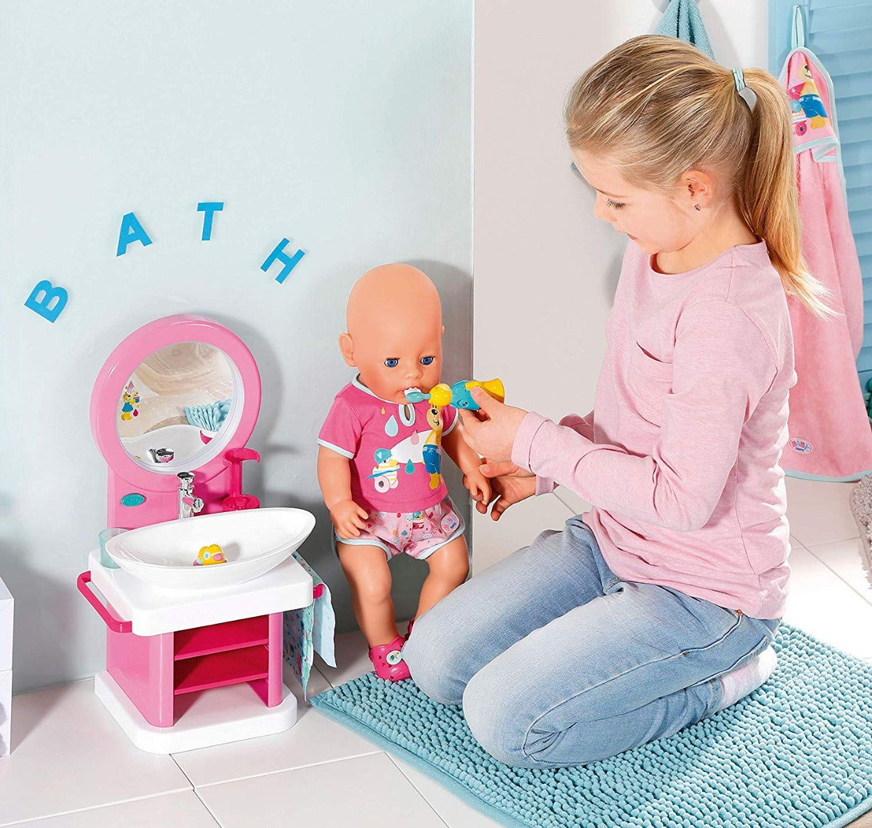 Baby Born Bath Toothcare Spa 827093 - Colorland Toys