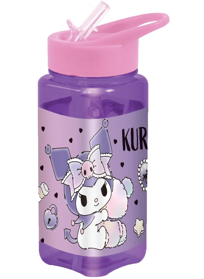 Kuromi Square Water Bottle 112-74-63 - Colorland Toys