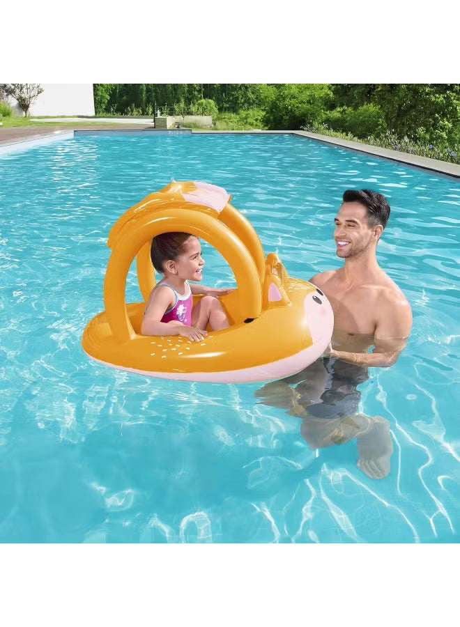 Bestway Friendly Fox Inflatable Baby Boat with Sunshade 94cm x 66cm 34168 — image 2