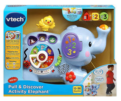 VTech Pull & Play Elephant VT80-505803 - Colorland Toys