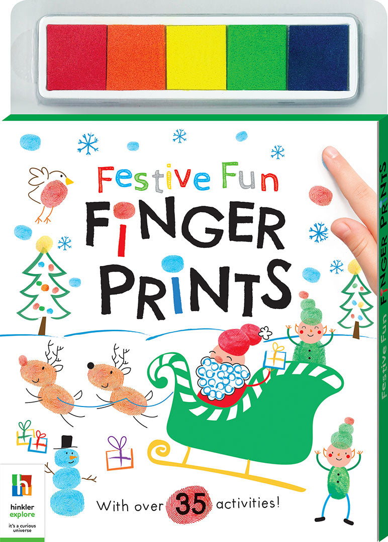 Hinkler Festive Finger Prints 908705 - Colorland Toys