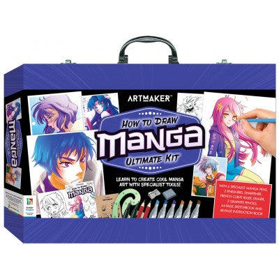 Hinkler Art Maker Ultimate Manga Carry Case HK948749 - Colorland Toys