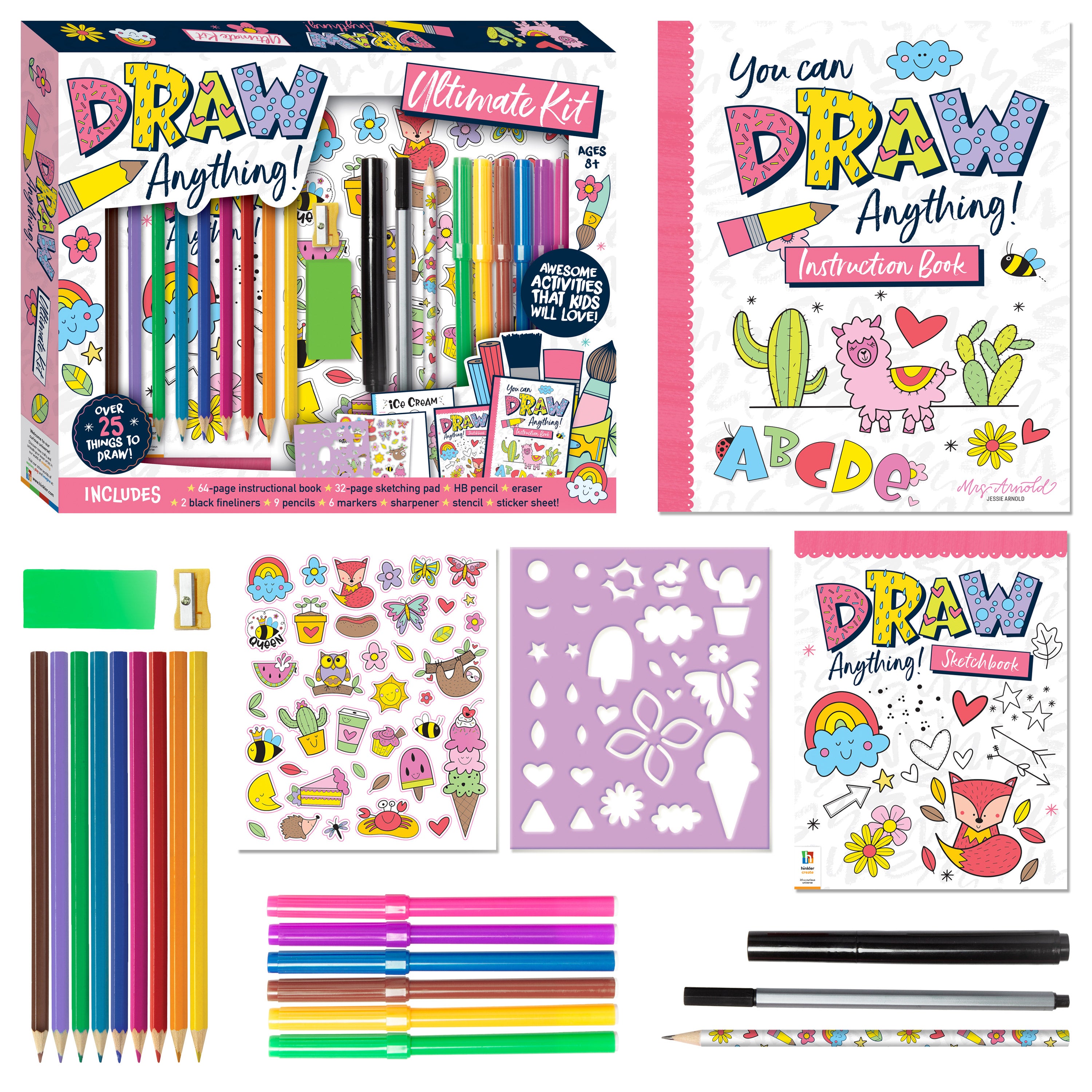 Hinkler Draw Anything Ultimate Kit HBM00157 - Colorland Toys