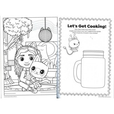 Gabby's Dollhouse Jumbo Coloring Book