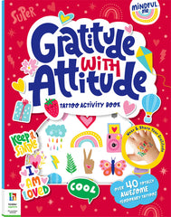 Hinkler Mindful Me Gratitude with Attitude Tattoo Activity Book 152820 - Colorland Toys