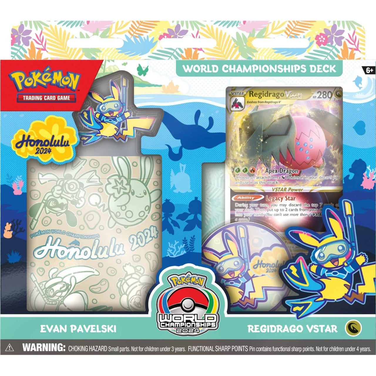 Pokemon TCG: World Championship Decks 2024 Asst 100-10166 - Colorland Toys