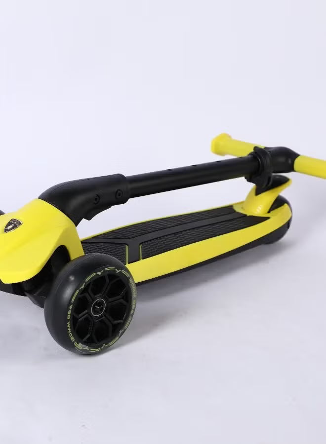 Mesuca Lamborghini 3-Wheel Scooter Yellow L3-LY — image 1