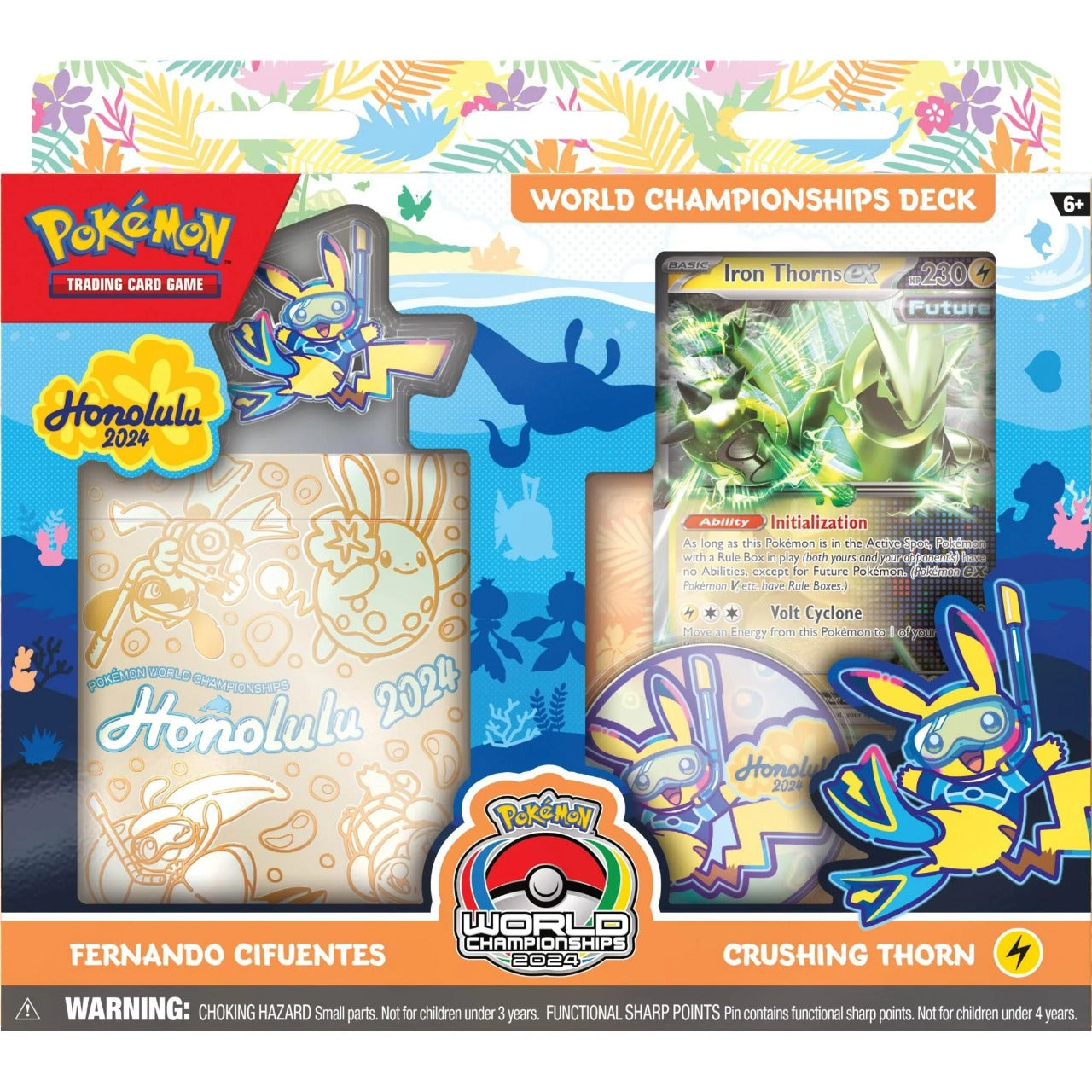 Pokemon TCG: World Championship Decks 2024 Asst 100-10166 - Colorland Toys