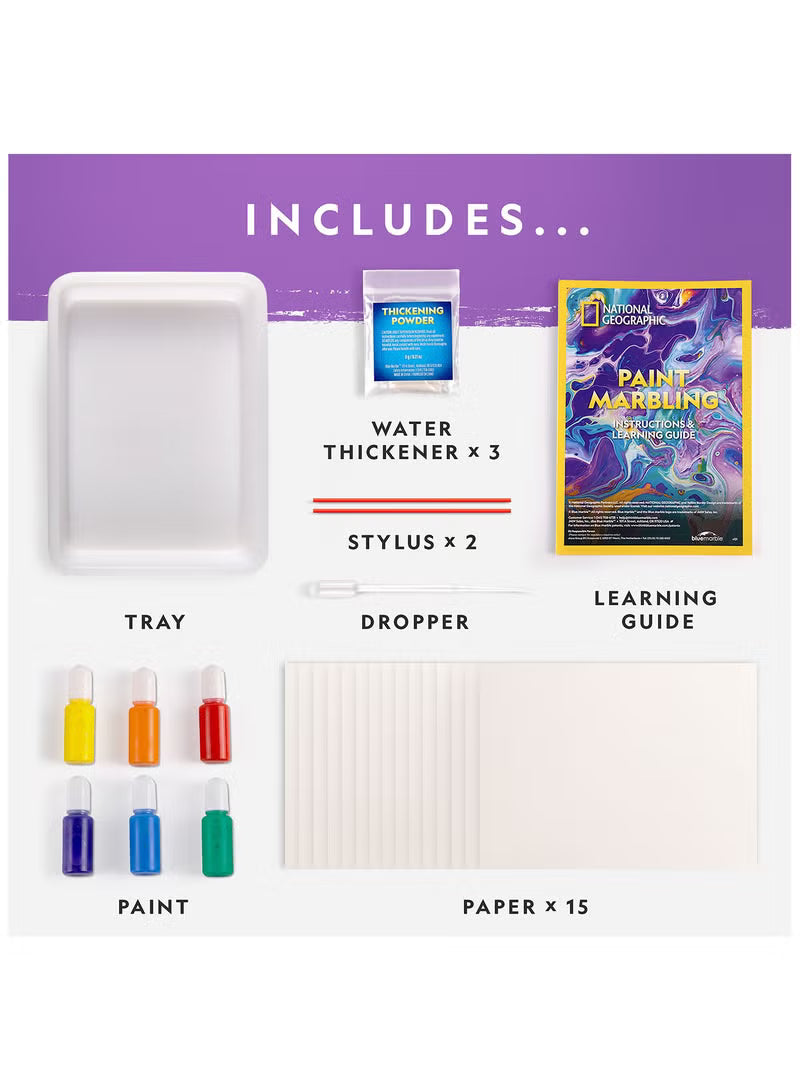 National Geographic Paint Marbling Craft Kit — image 5