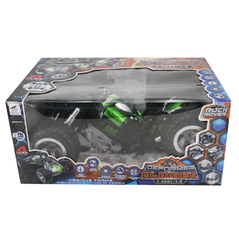 Zegan Deformed Climber Flexible Stunt RC Car 1:6 Scale Asstd. ZG-C1251 - Colorland Toys