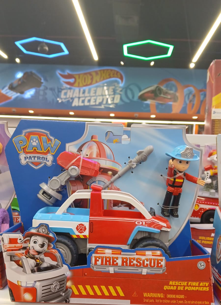 Paw Patrol Fire Rescue Large Vehicle Ryder 6073897 - Colorland Toys