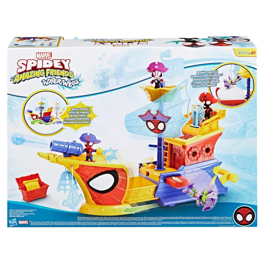 Spidey And His Amazing Friends Webs Ahoy Bubble Ship G0666 — image 3