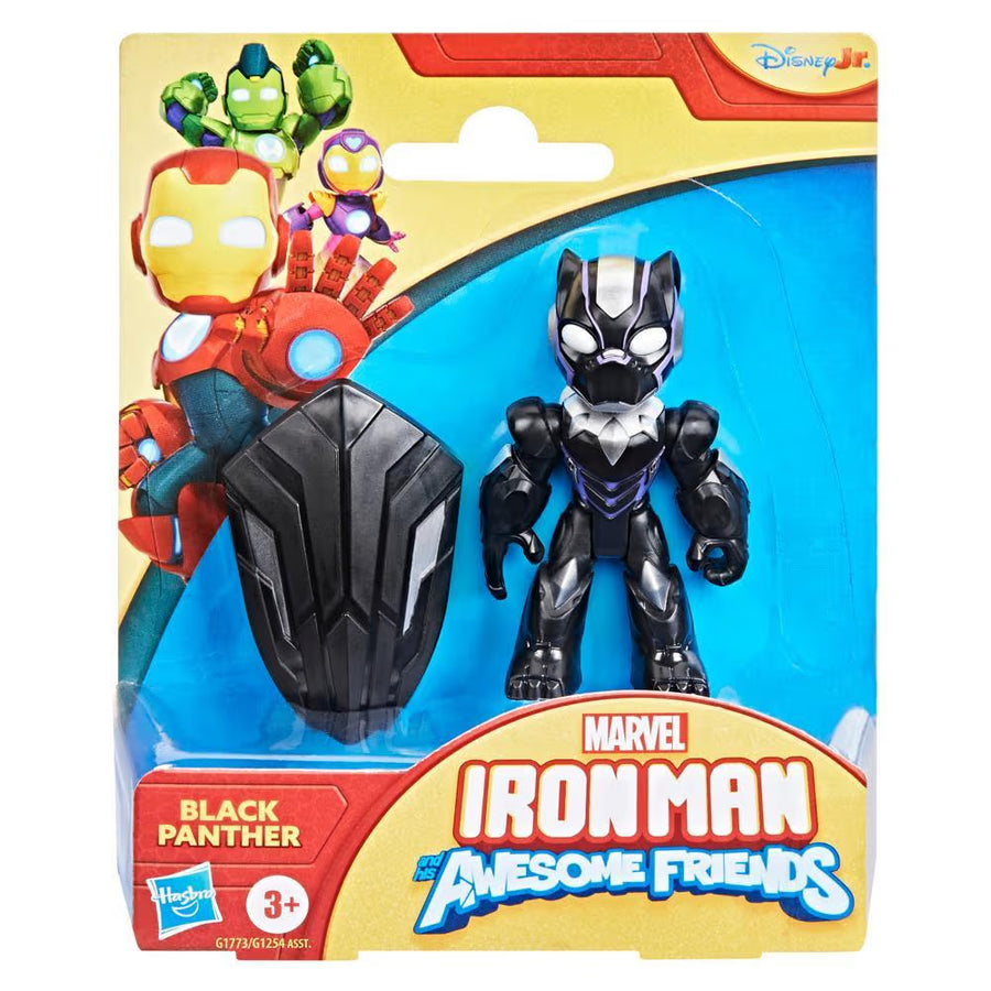 Marvel Iron Man And His Awesome Friends Figure And Accessory - Black Panther G1773 — image 3