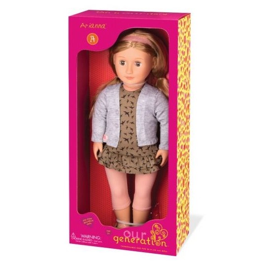 Our Generation Arianna Doll with Dress - Colorland Toys
