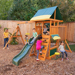 Kidkraft Brightside Wooden Swing Set / Playset - Colorland Toys