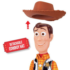 Toy Story 4 Sheriff Woody Pull String Action Figure - Colorland Toys