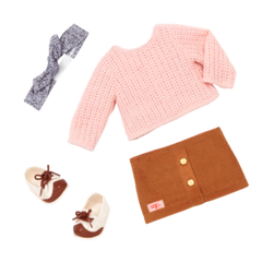 Our Generation Deluxe Chocolate Doll With Book, Coco BD31423Z