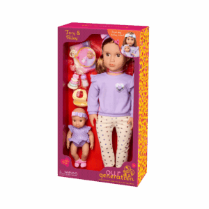 Our Generation Big/Little Sister Dolls With Baby Acc BD31726Z