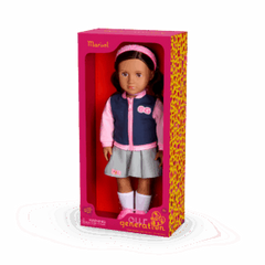 Our Generation Doll With School Outfit And Bomber Jacket BD31741Z