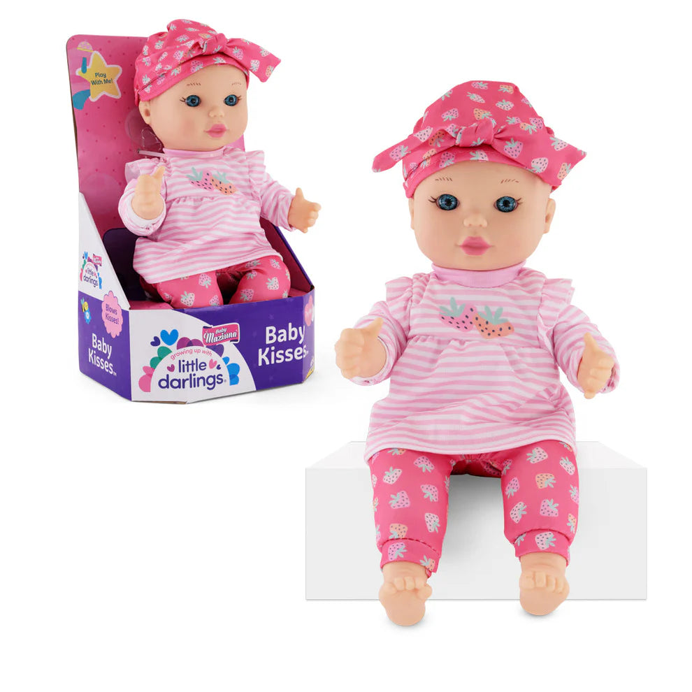 Baby Maziuna Baby Kisses 12-Inch BM3310