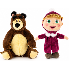 Simba Masha & Bear Plush 20cm Assorted 1pc