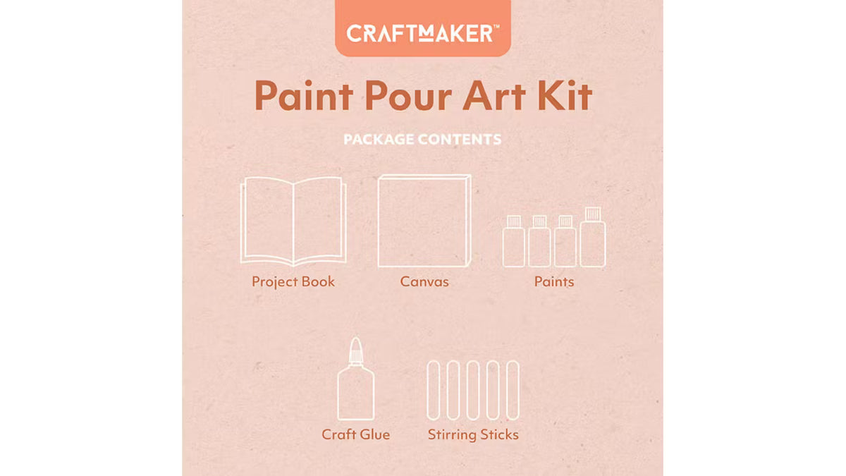 Hinkler Craft Maker Paint Pour Art Kit 947841HK — image 4