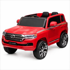 Toyota Land Cruiser 12V Kids Ride-On | Red JJ2022