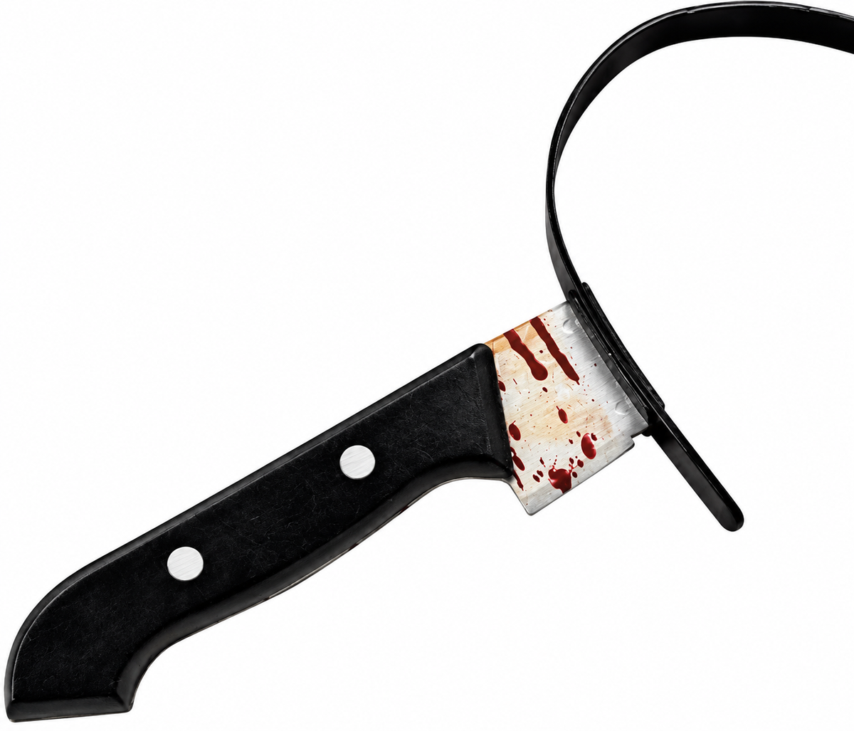 Halloween Zombie Knife Through Head Headband — image 3