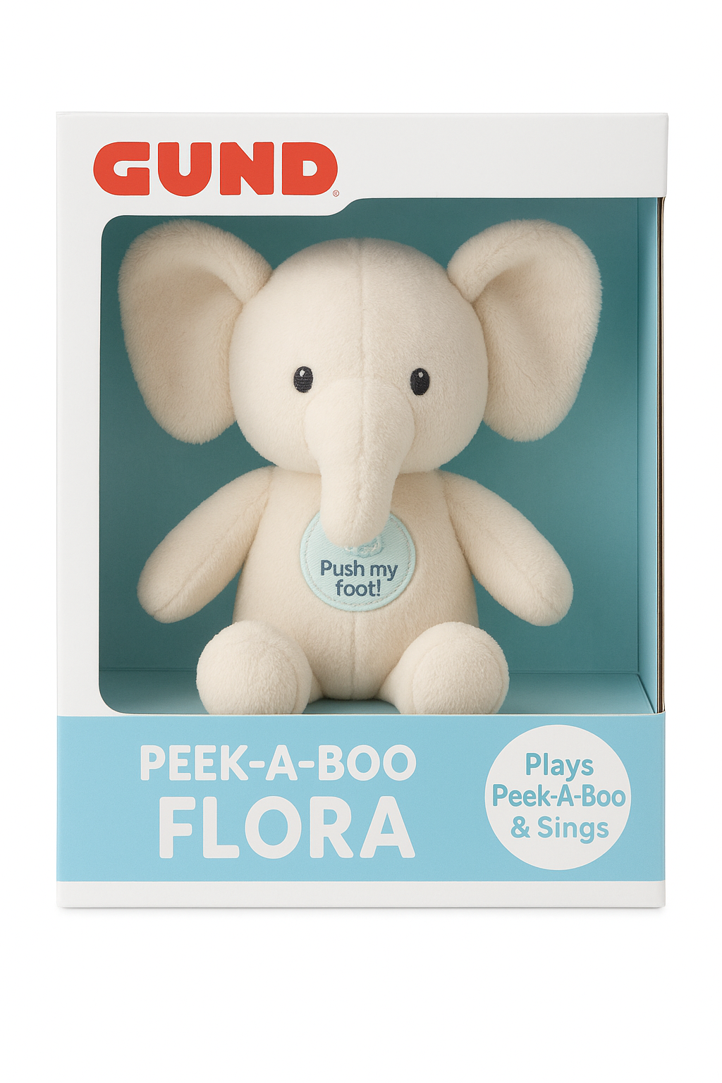 Gund Peek-A-Boo Flappy & Flora Asstd.6073995 - Colorland Toys