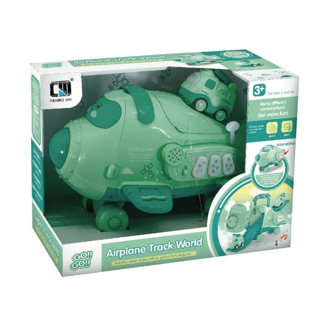 Chengmei Toys Airplane Track World - Green CLM-A8 - Colorland Toys