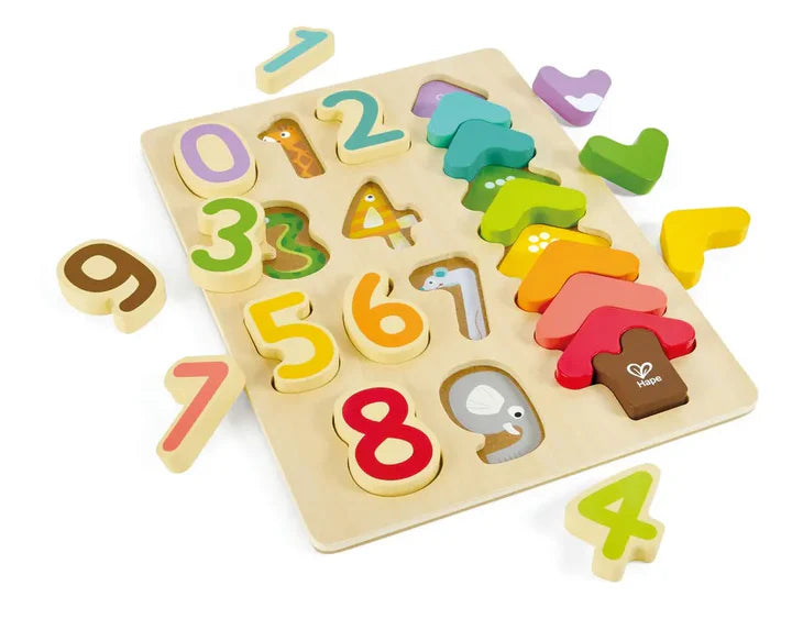 Hape Colours & Numbers Puzzle E1657