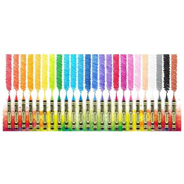 Crayola Colors Of The World 24ct Crayola Construction CY52-3463Paper Crayons