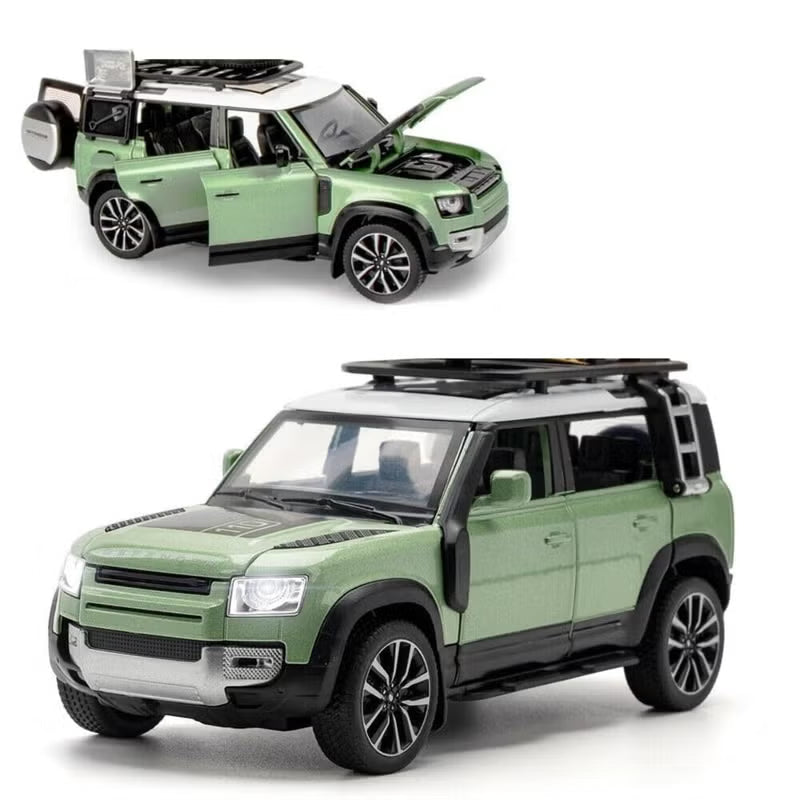 Pullback Land Rover Defender Diecast Car — image 2
