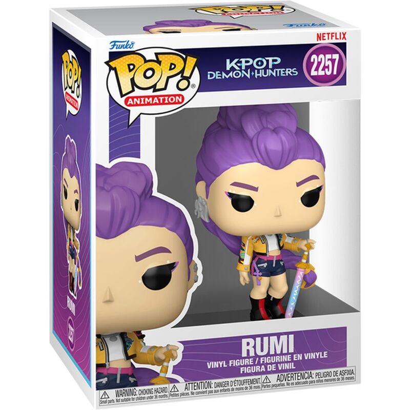 Funko Pop Animation Kpop Demon Hunterss Rumi FU94692 - Colorland Toys