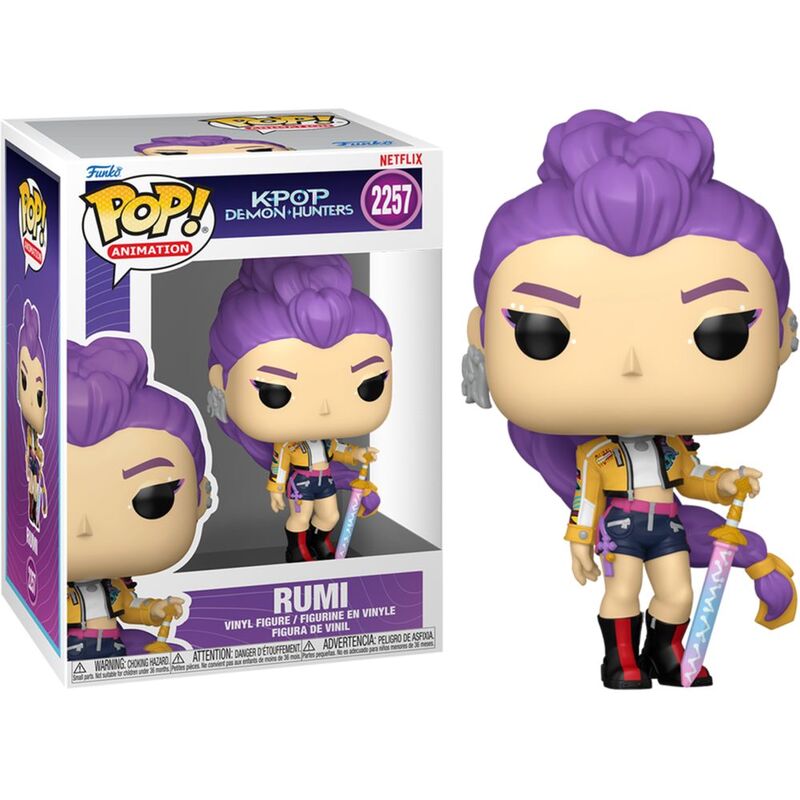 Funko Pop Animation Kpop Demon Hunterss Rumi FU94692 - Colorland Toys