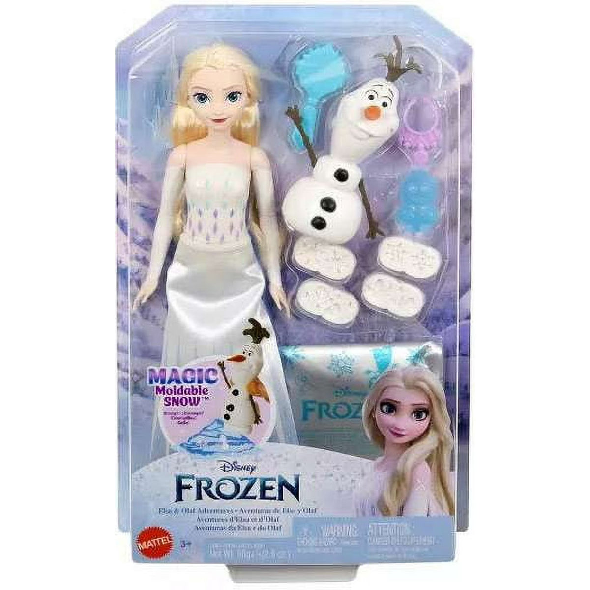Disney Frozen Fashion Dolls - Elsa & Olaf Snow Dough HYH10 — image 2