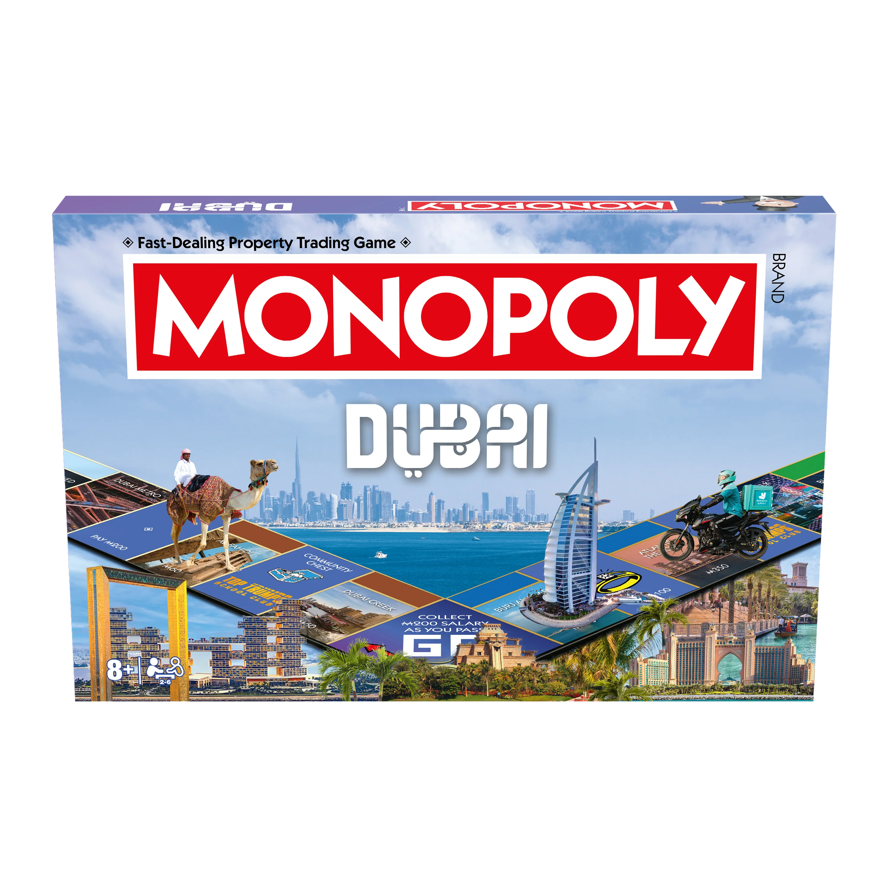 Monopoly Dubai UAE Official Edition Board Game – Hasbro WM05295