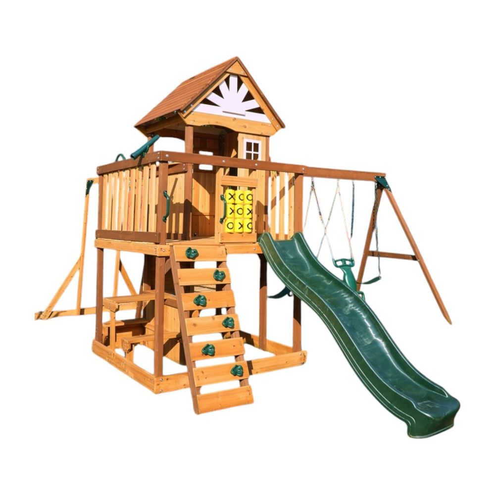 Dynamic Sports Arabian Ibex Wooden Swing Set DS-156S