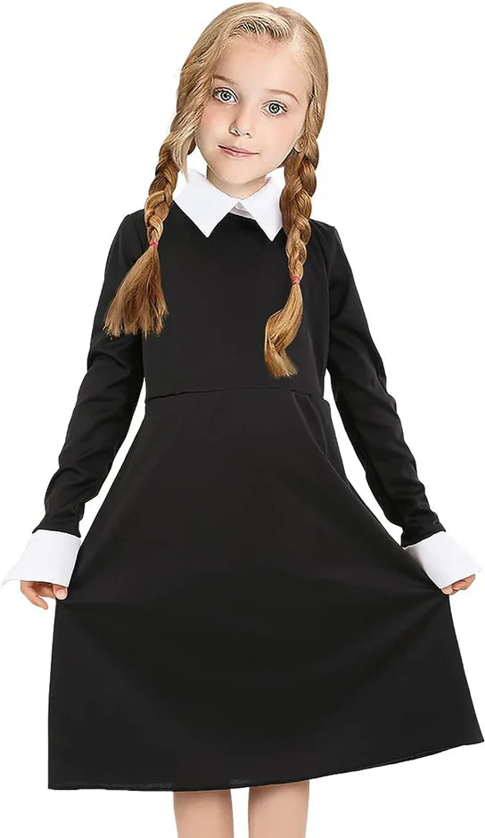 Halloween Costume Wednesday Addmas Haunted Child Small 84614-S