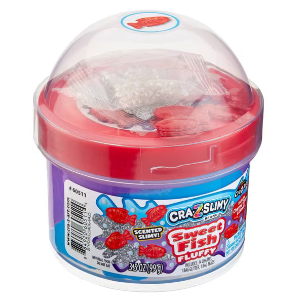 Cra-Z-Slimy Dome Topper Jars Sweet Fish CA-60511 — image 3