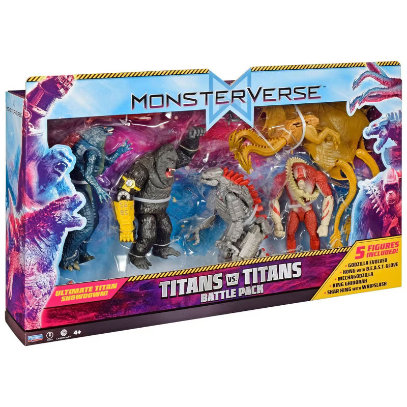 Monsterverse Titans vs Titans Battle Pack 5 Pack — image 8