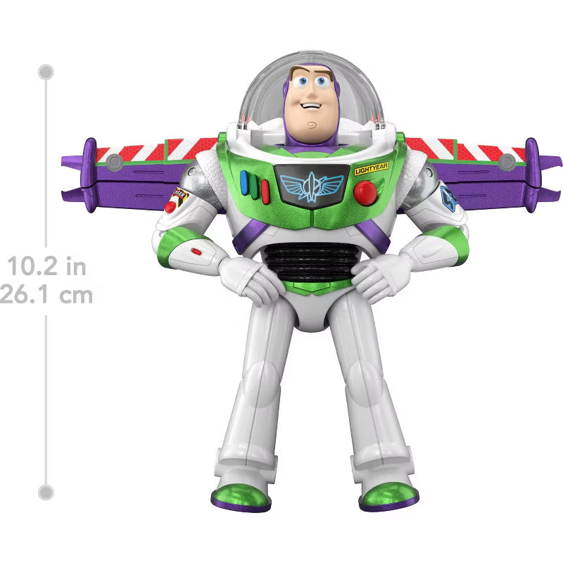 Toy Story 5 12” Flight Mode Buzz Lightyear Hi-Tech Figure — image 6