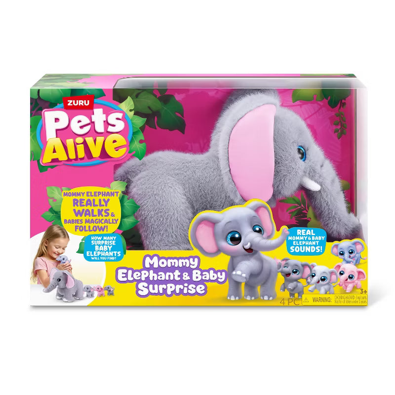 Pets Alive Mama Elephant & Baby Surprise — image 8